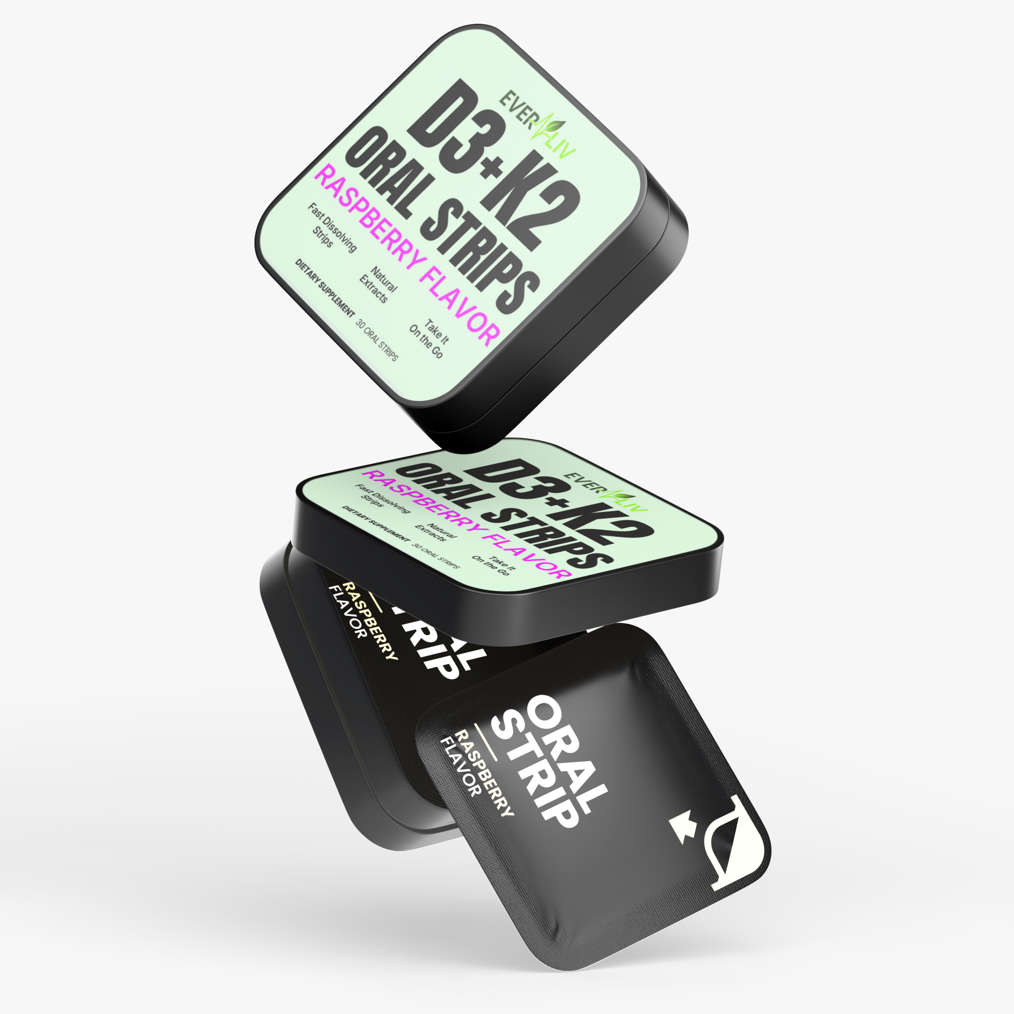 EverLiv D3 + K2 Strips