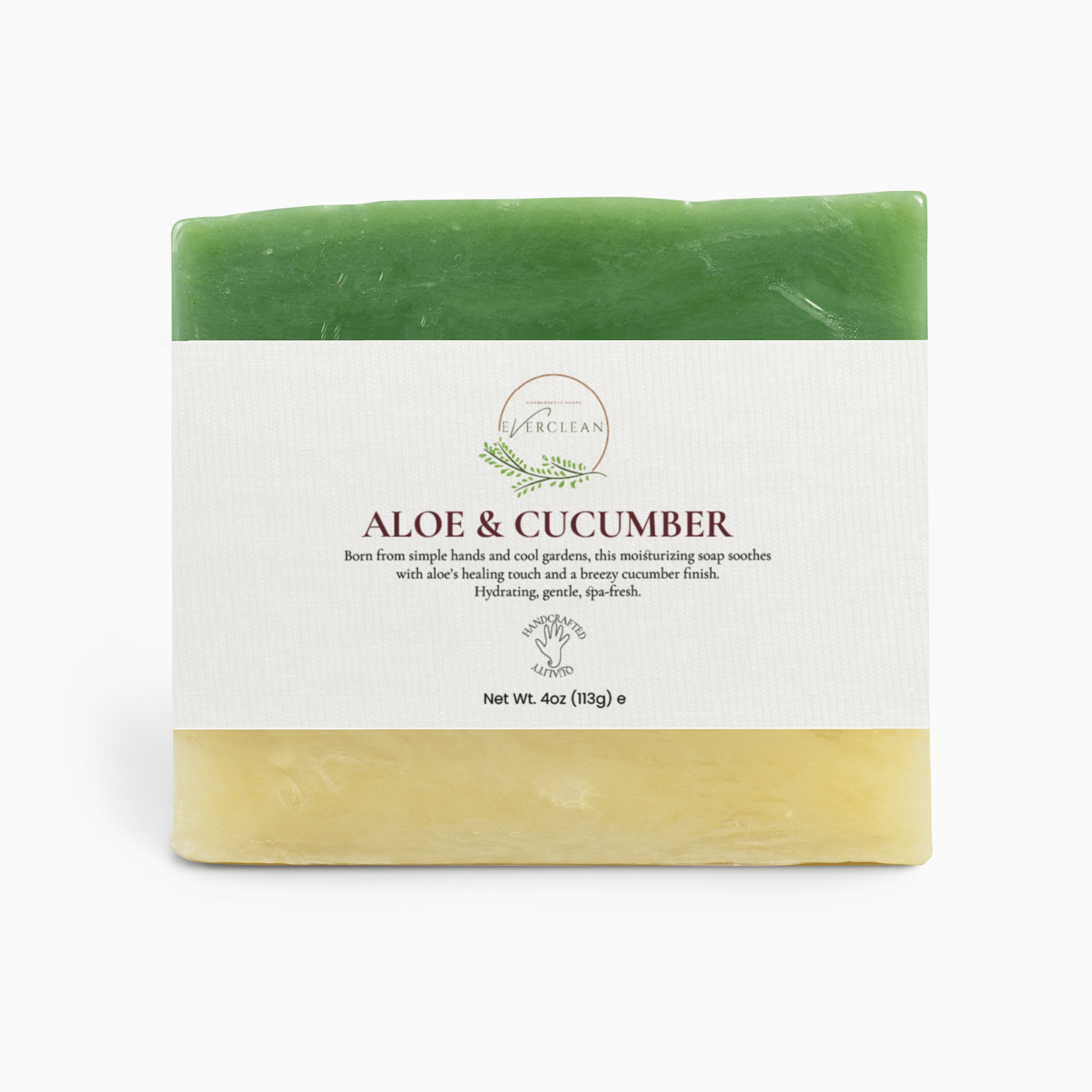 EverLiv Aloe & Cool Cucumber Soap - EverLiv LLC