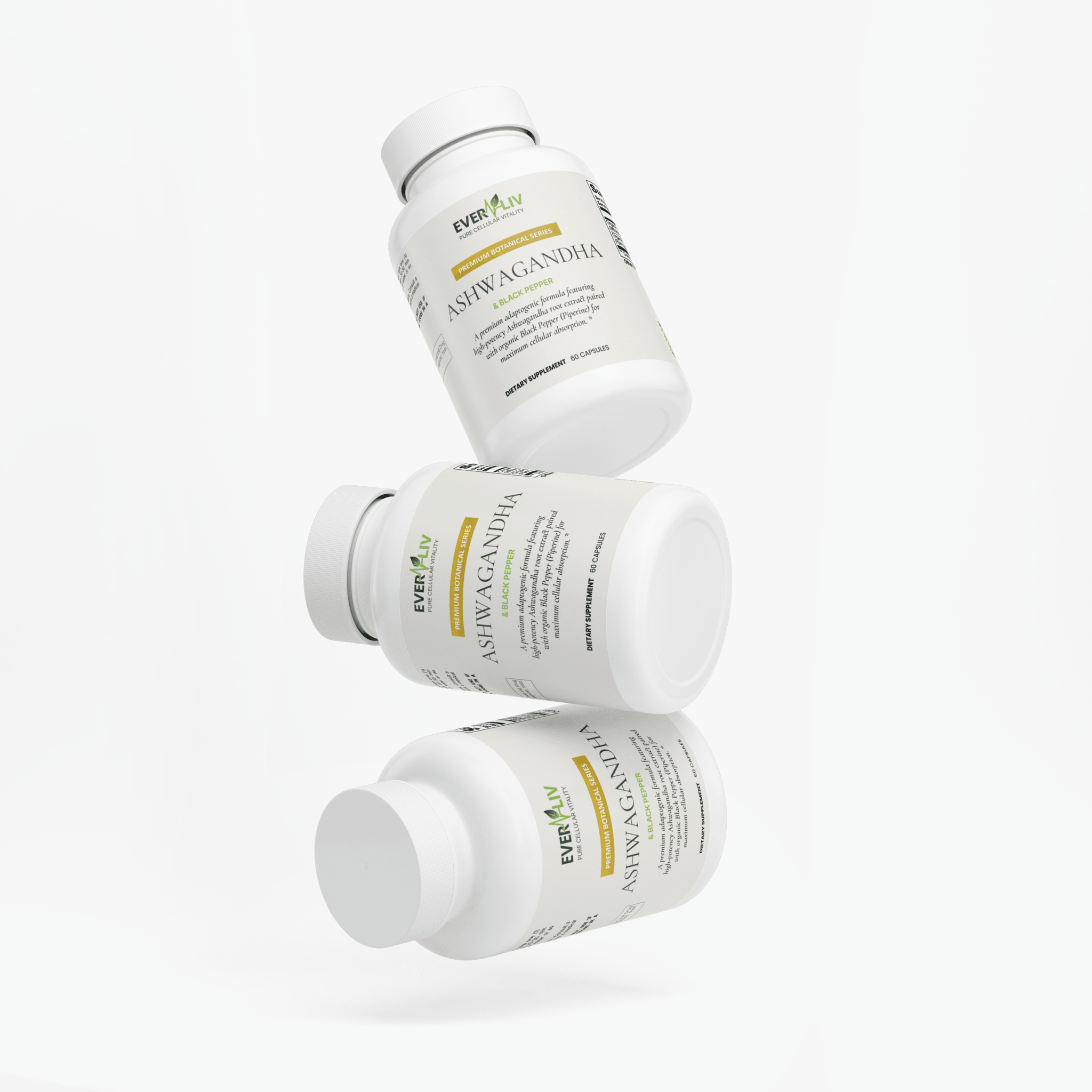 EverLiv Ashwagandha + Black Pepper - EverLiv LLC