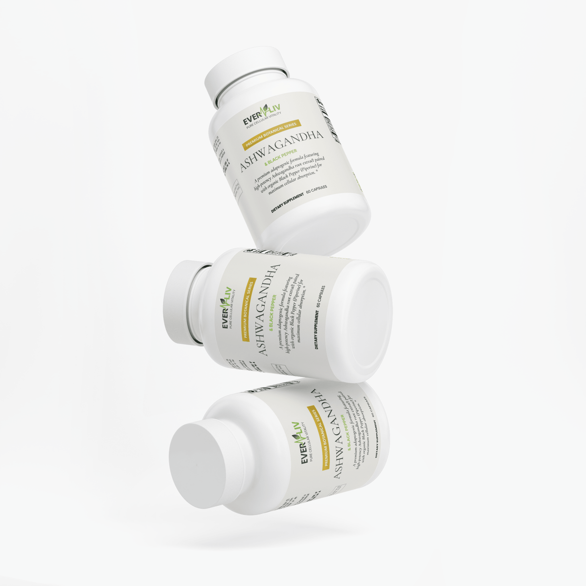 EverLiv Ashwagandha + Black Pepper - EverLiv LLC