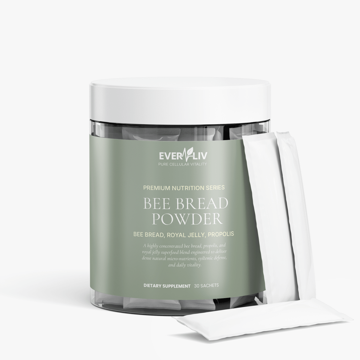 EverLiv Bee Bread Powder - EverLiv LLC