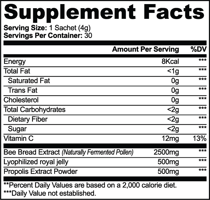 EverLiv Bee Bread Powder - EverLiv LLC