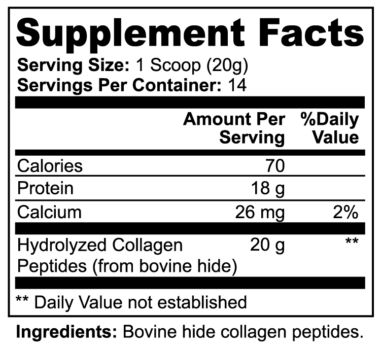 EverLiv Collagen Peptides Powder - EverLiv LLC