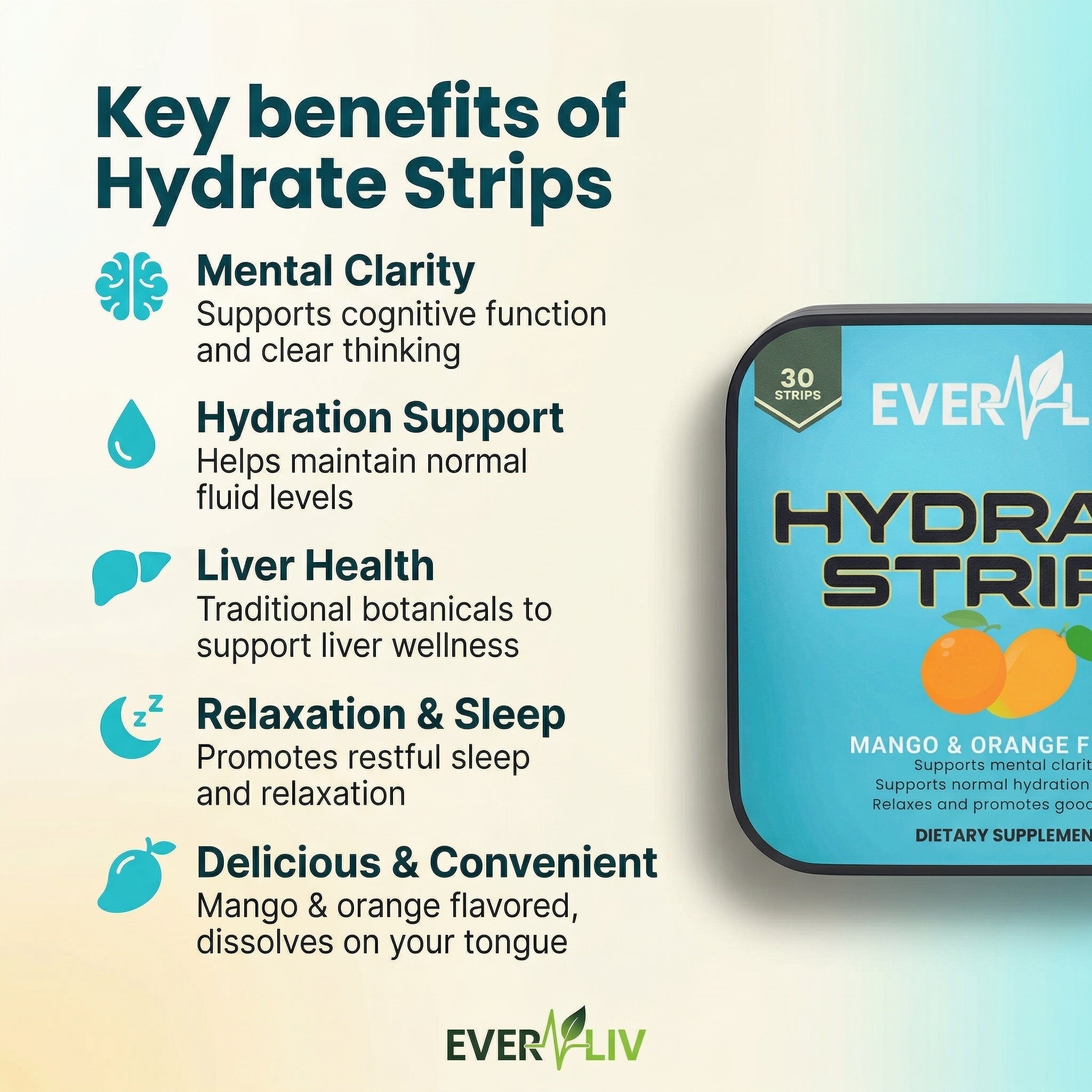 EverLiv Hydrate Strips - EverLiv LLC