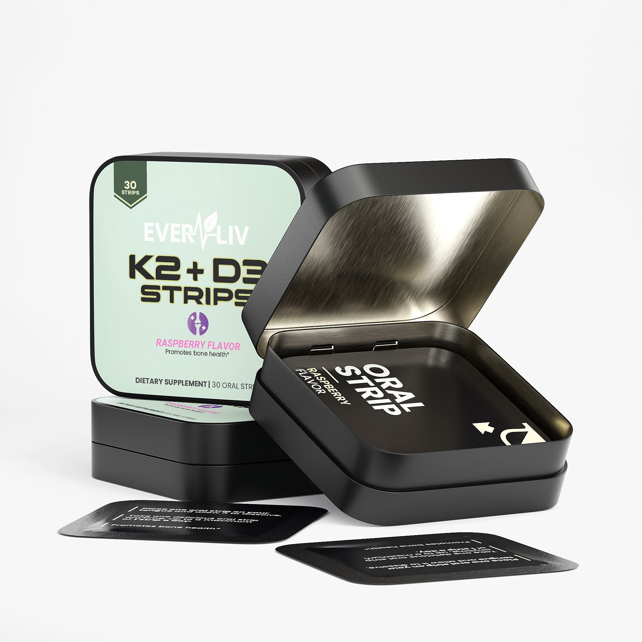 EverLiv K2 + D3 Strips - EverLiv LLC