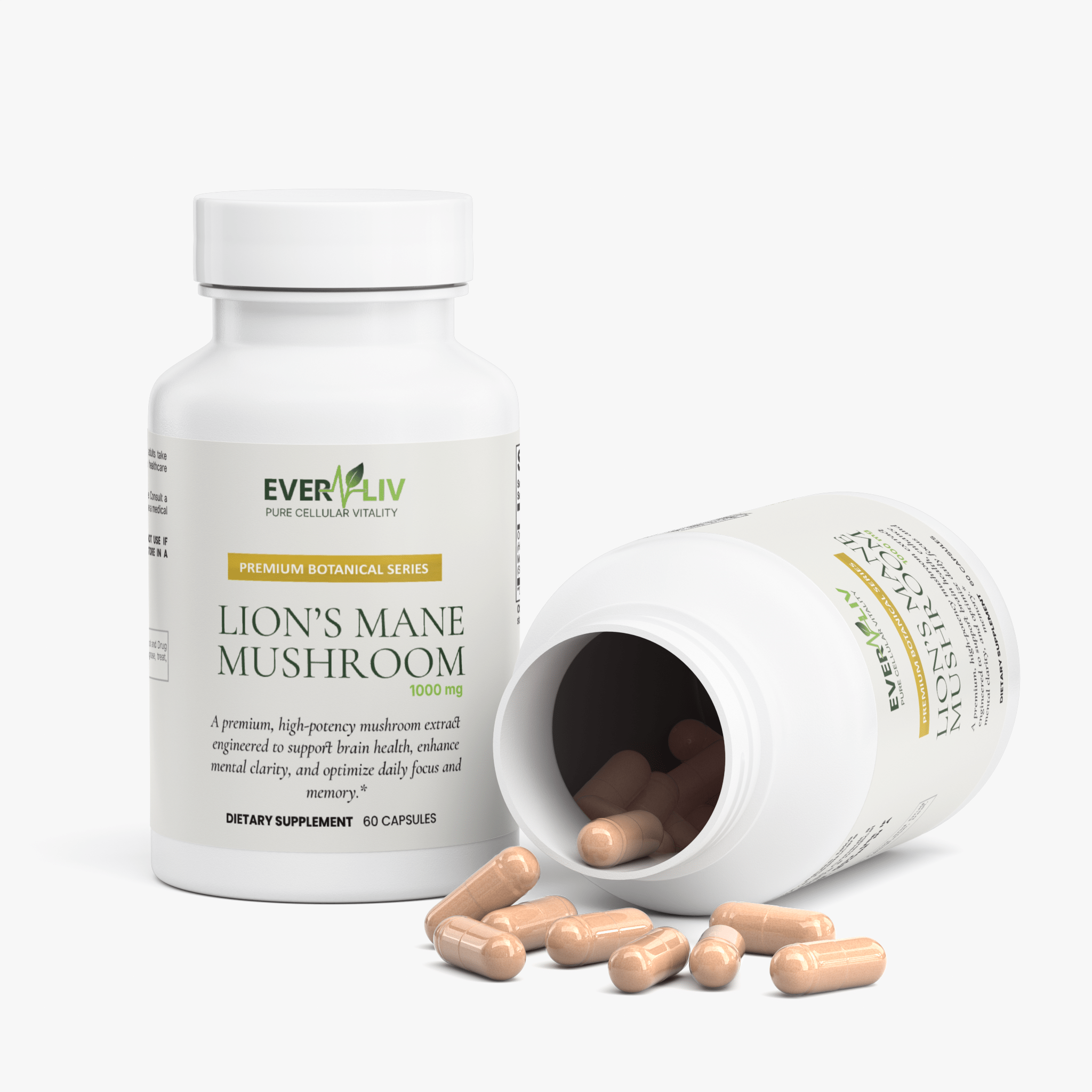 EverLiv Lion's Mane Mushroom - EverLiv LLC