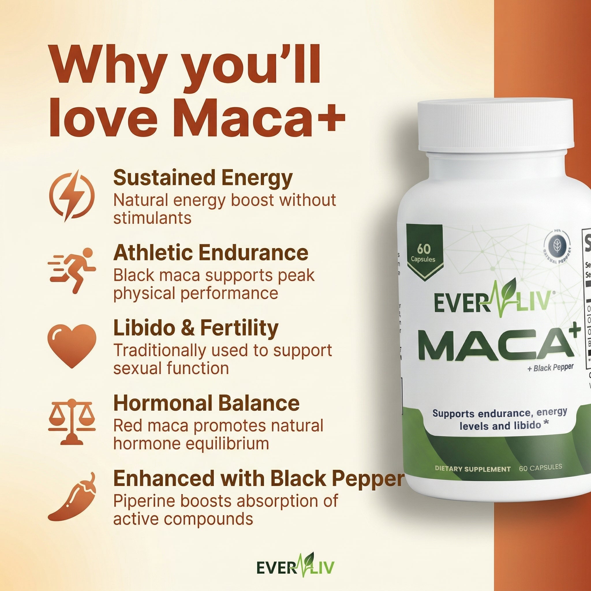 Everliv Maca Plus - EverLiv LLC