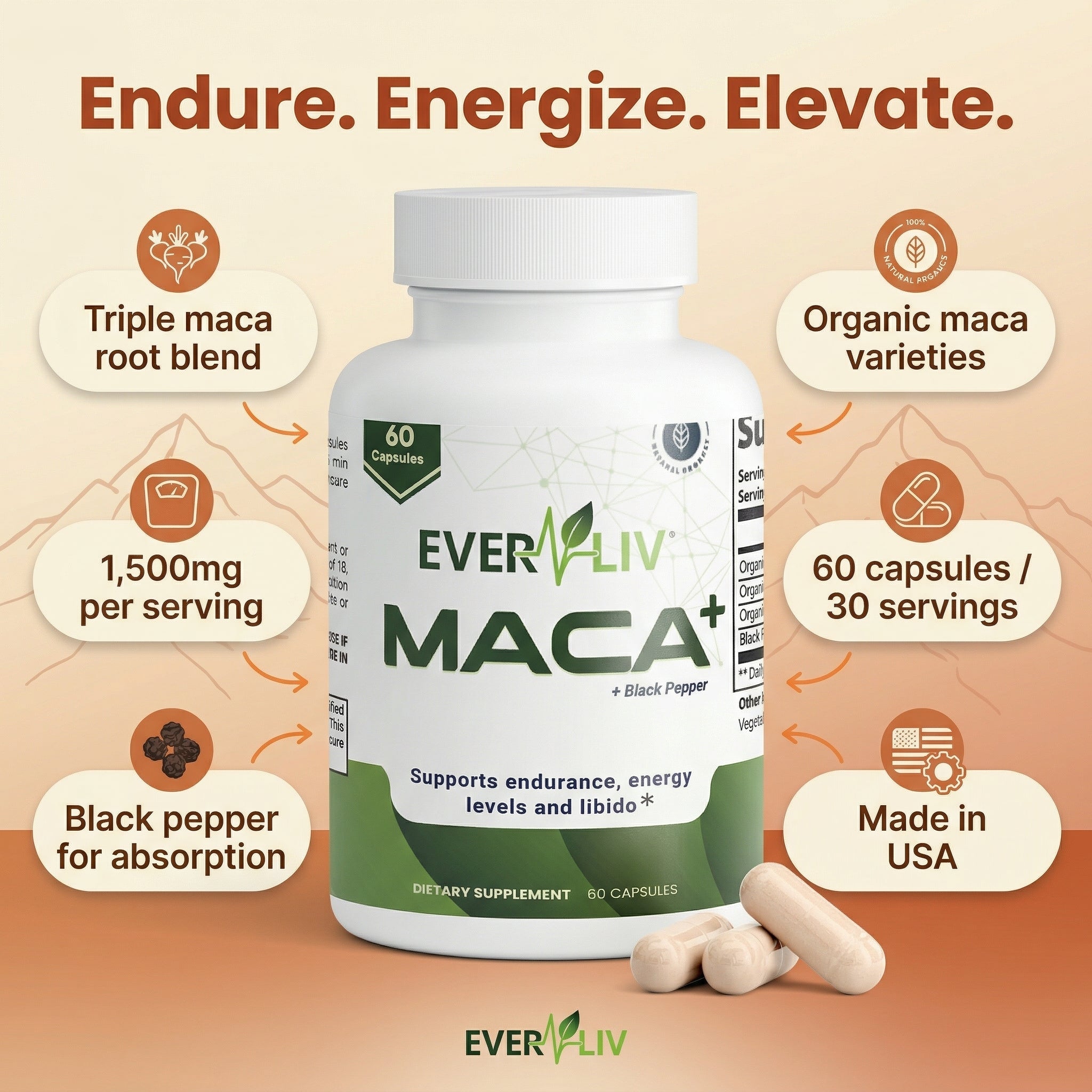 Everliv Maca Plus - EverLiv LLC
