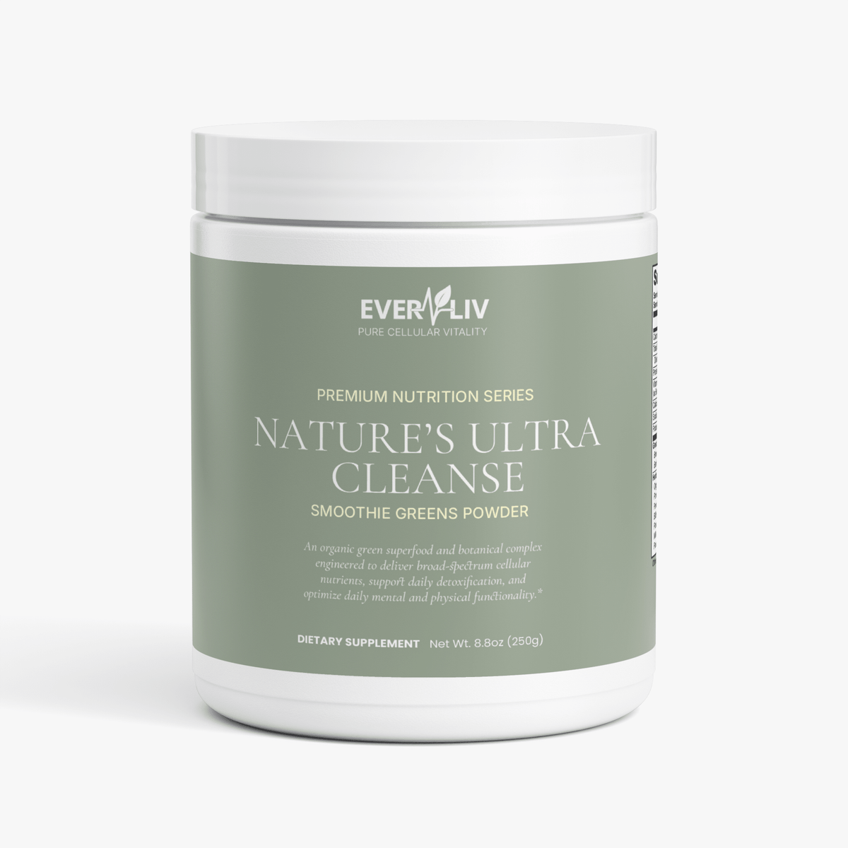 EverLiv Nature's Ultra Cleanse Smoothie Greens - EverLiv LLC