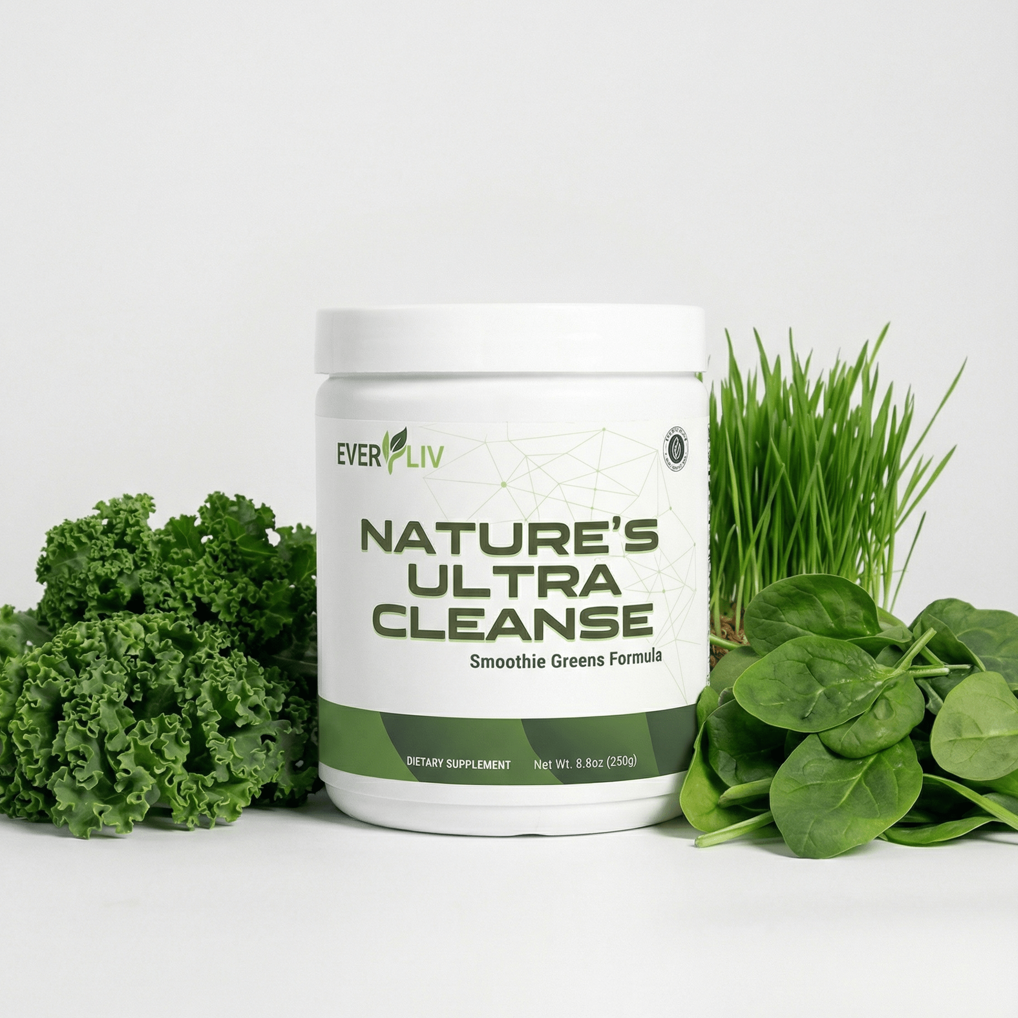 EverLiv Nature's Ultra Cleanse Smoothie Greens - EverLiv LLC