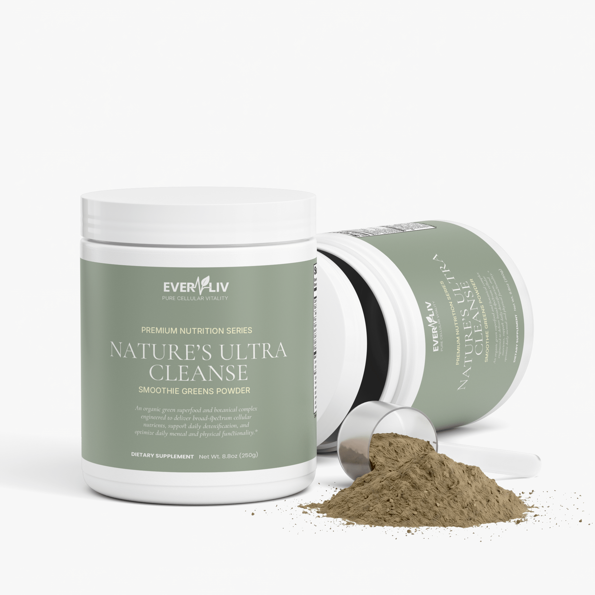 EverLiv Nature's Ultra Cleanse Smoothie Greens - EverLiv LLC