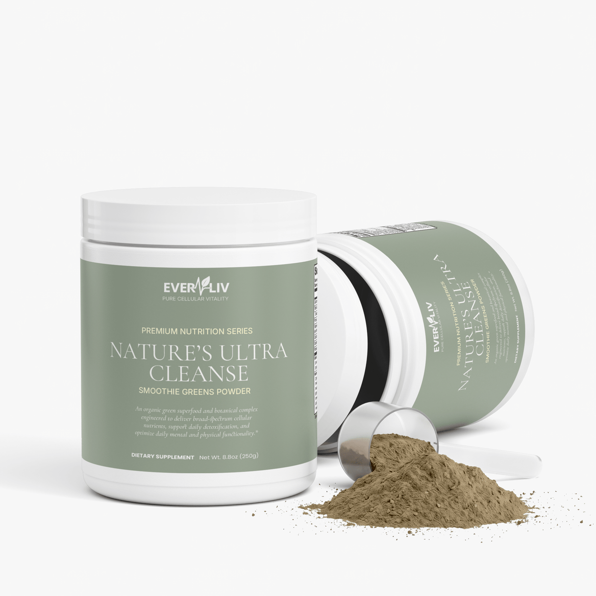 EverLiv Nature's Ultra Cleanse Smoothie Greens - EverLiv LLC