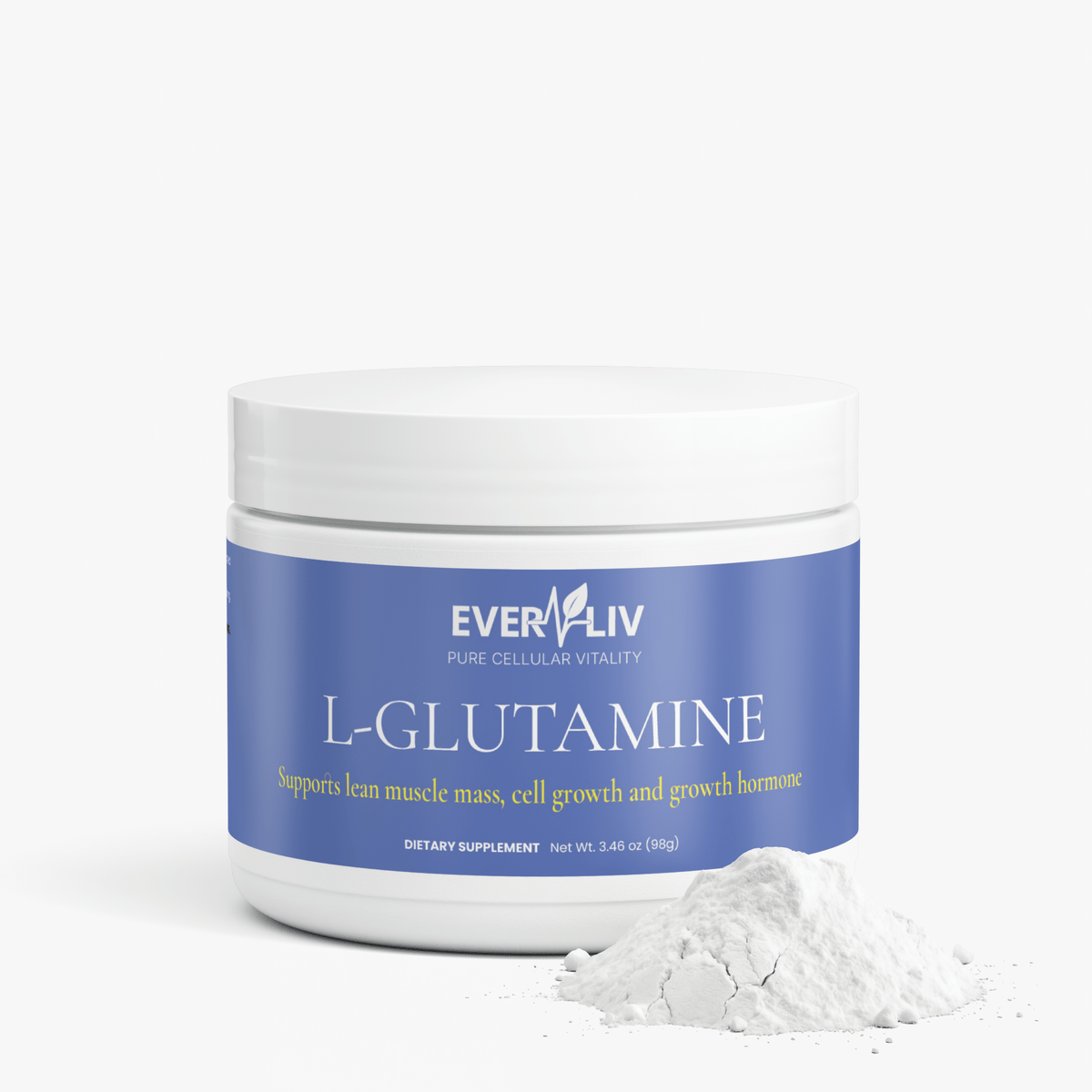 EverLiv Pure L-Glutamine Powder - EverLiv LLC