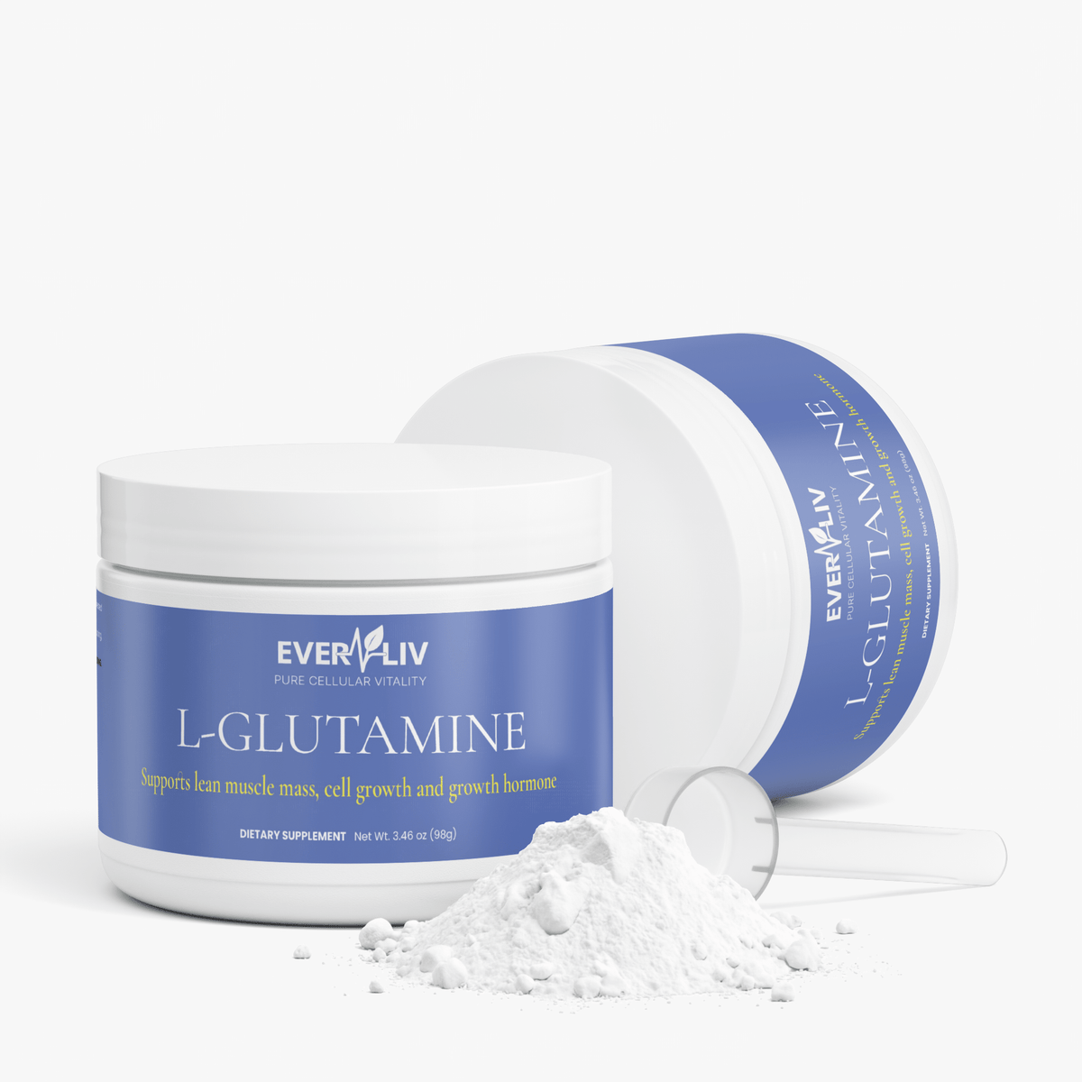 EverLiv Pure L-Glutamine Powder - EverLiv LLC