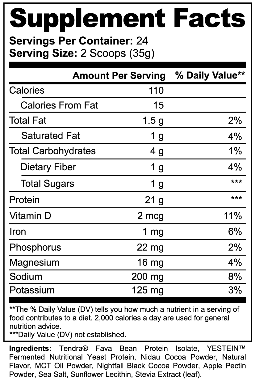 EverLiv Pure Plant Protein (Chocolate) - EverLiv LLC