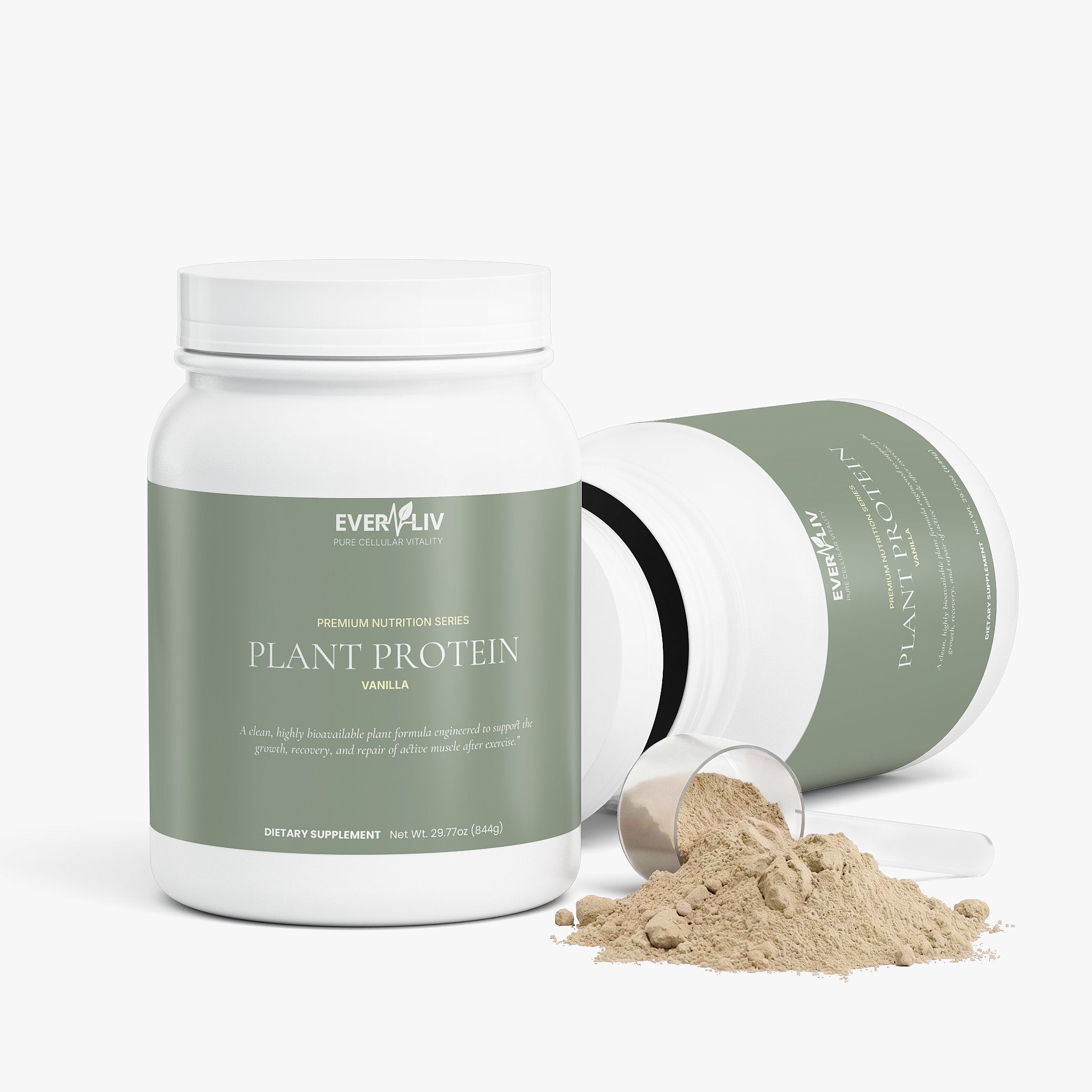 EverLiv Pure Plant Protein (Vanilla) - EverLiv LLC