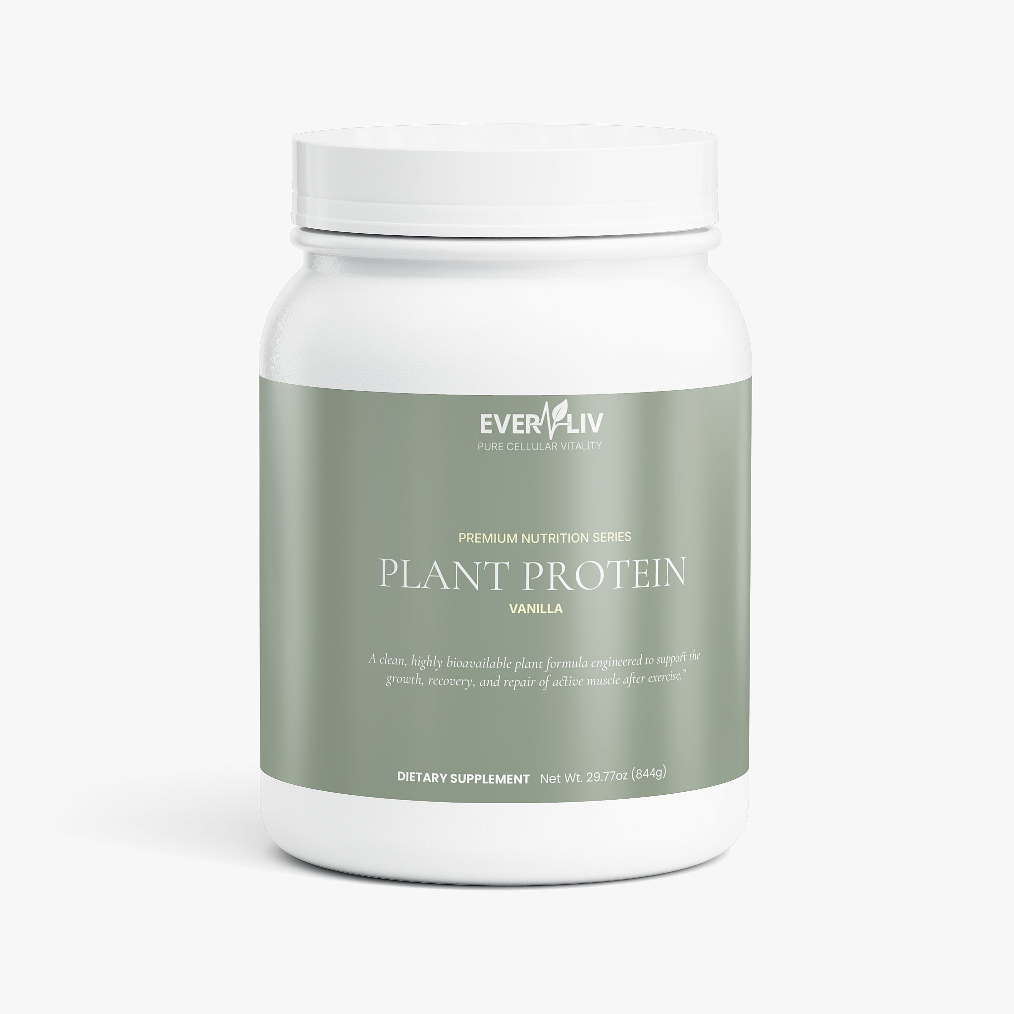 EverLiv Pure Plant Protein (Vanilla) - EverLiv LLC