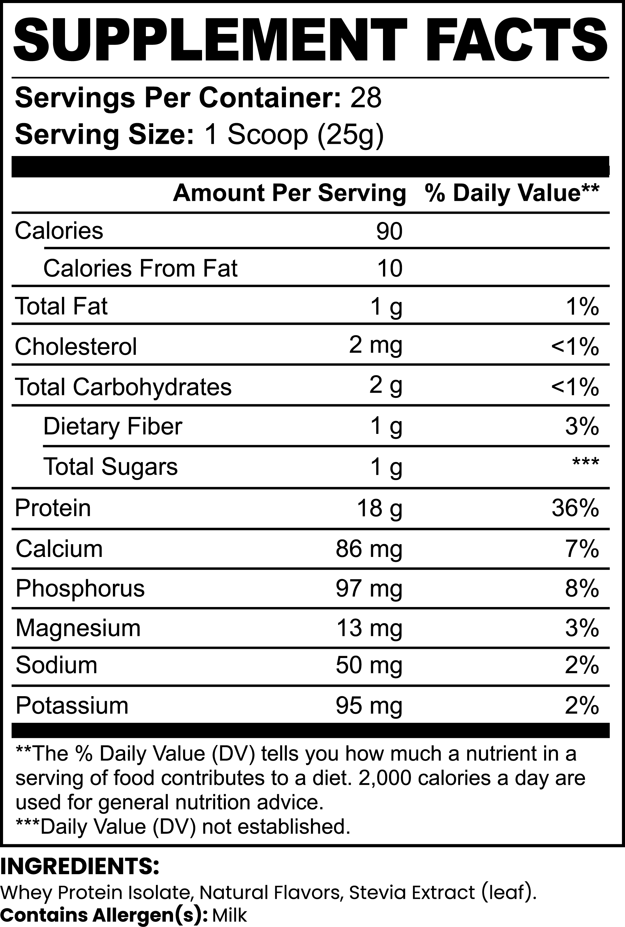 EverLiv Pure Whey Protein Isolate (Chocolate) - EverLiv LLC