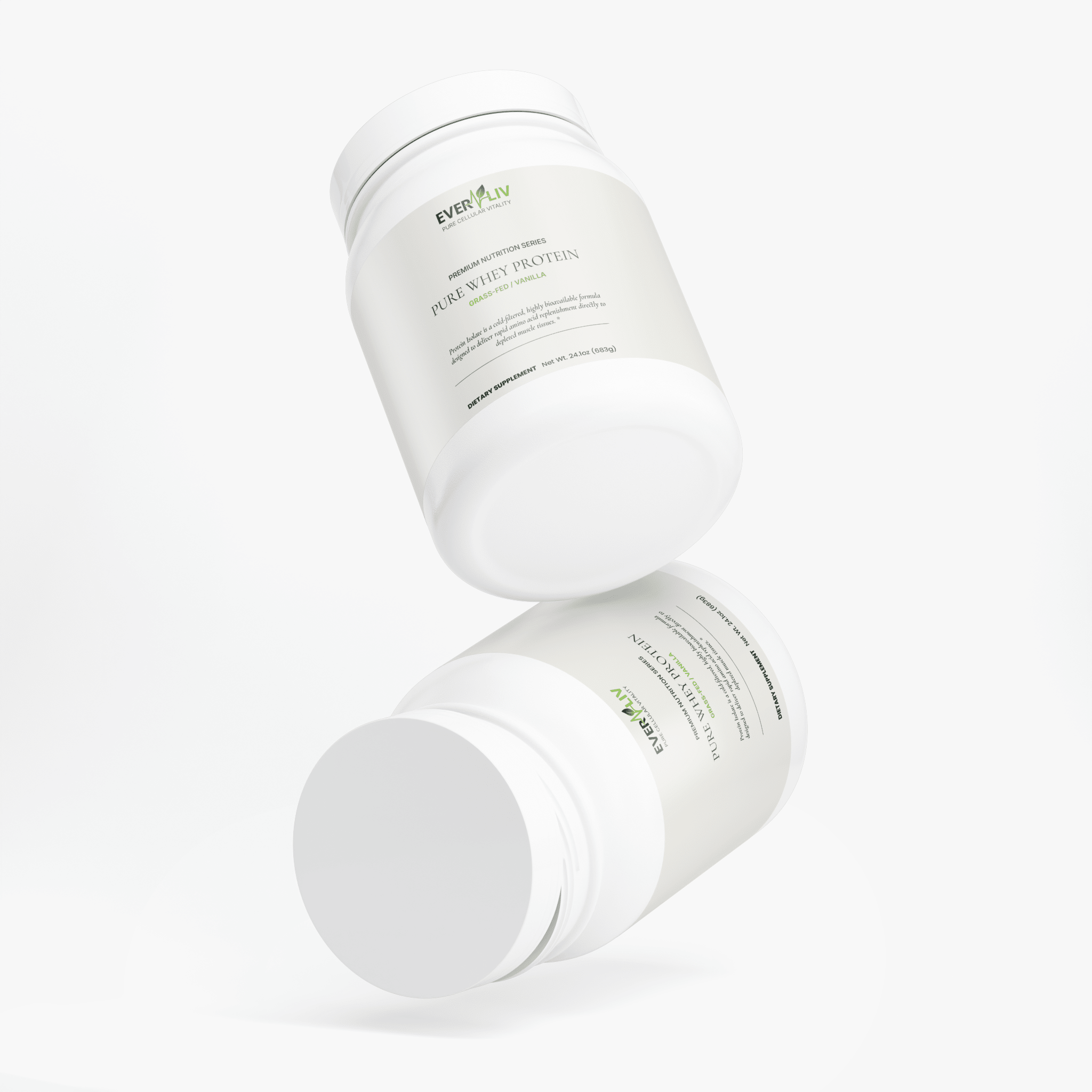 EverLiv Pure Whey Protein Isolate (Vanilla) - EverLiv LLC