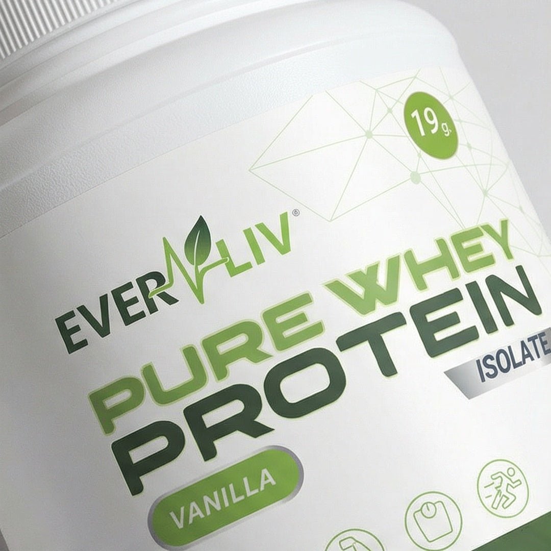 EverLiv Pure Whey Protein Isolate (Vanilla) - EverLiv LLC