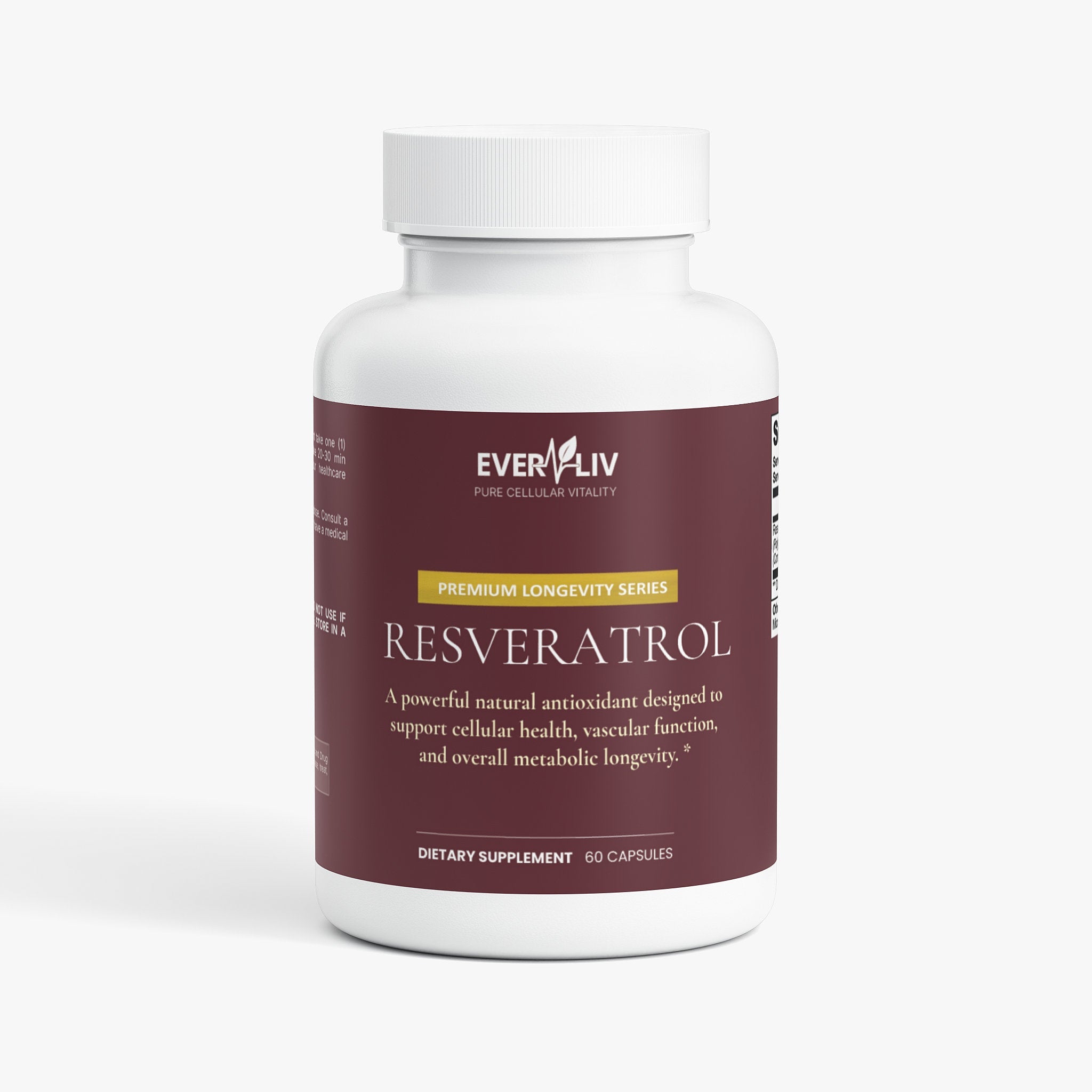 EverLiv Resveratrol 600mg - EverLiv LLC