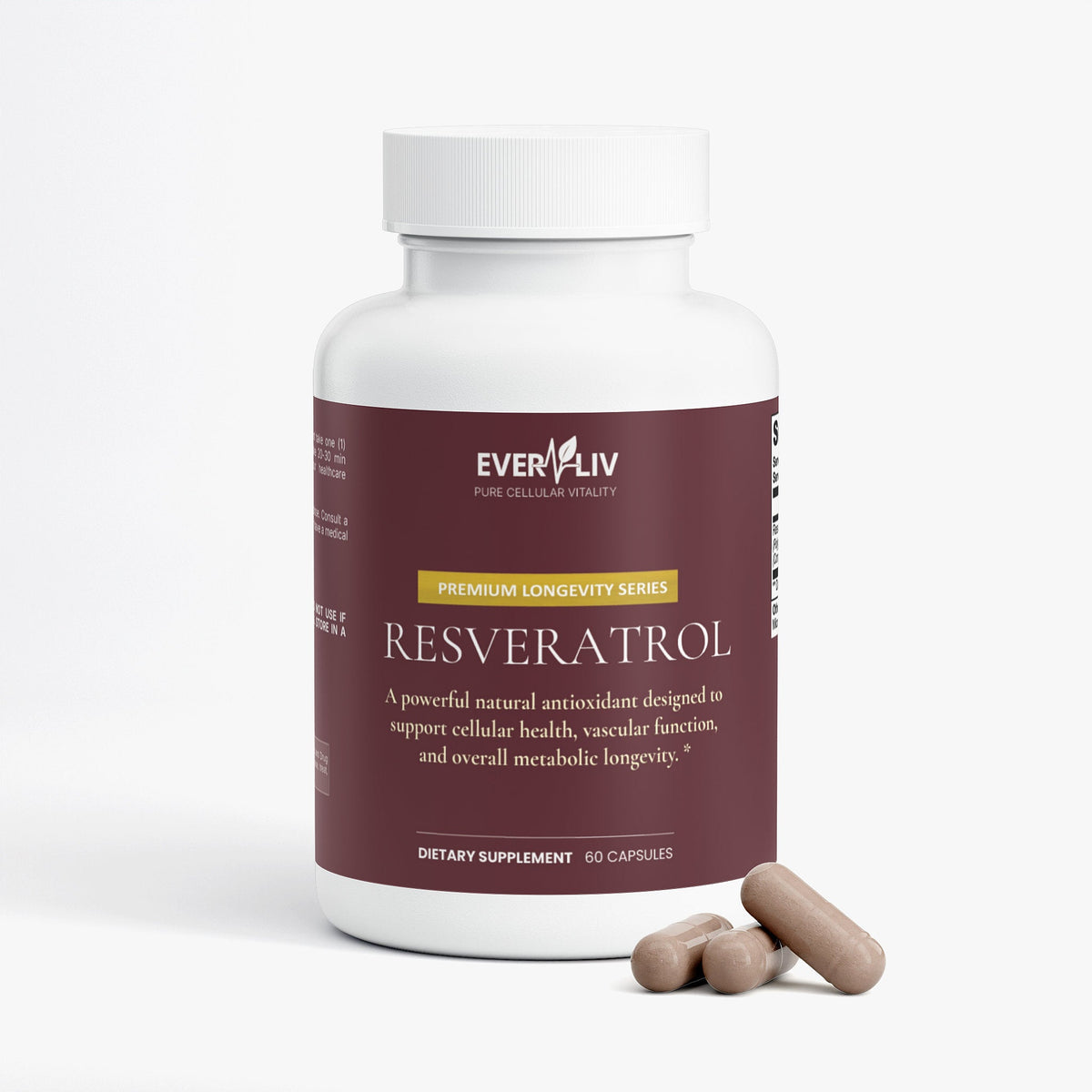 EverLiv Resveratrol 600mg - EverLiv LLC