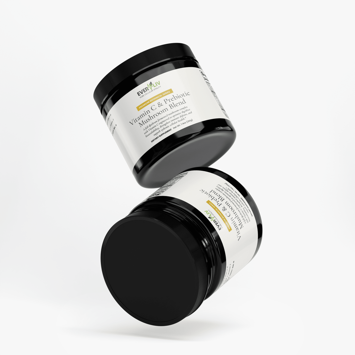 EverLiv - Vitamin C & Prebiotic Mushroom Blend - EverLiv LLC