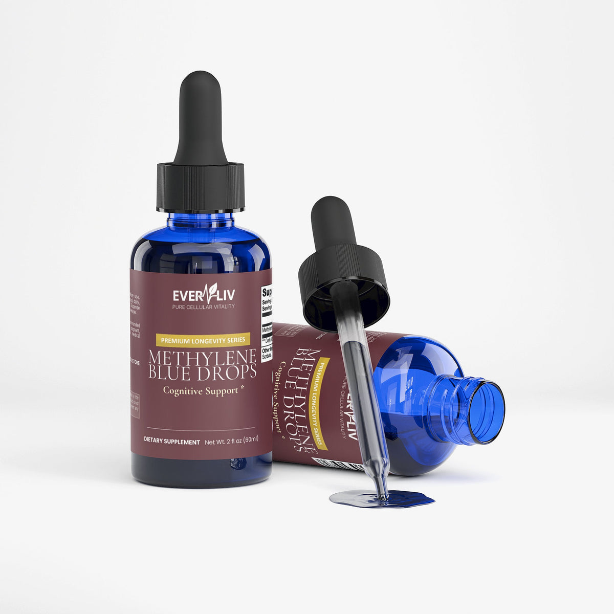 EverBlue Methylene Blue Drops - EverLiv LLC