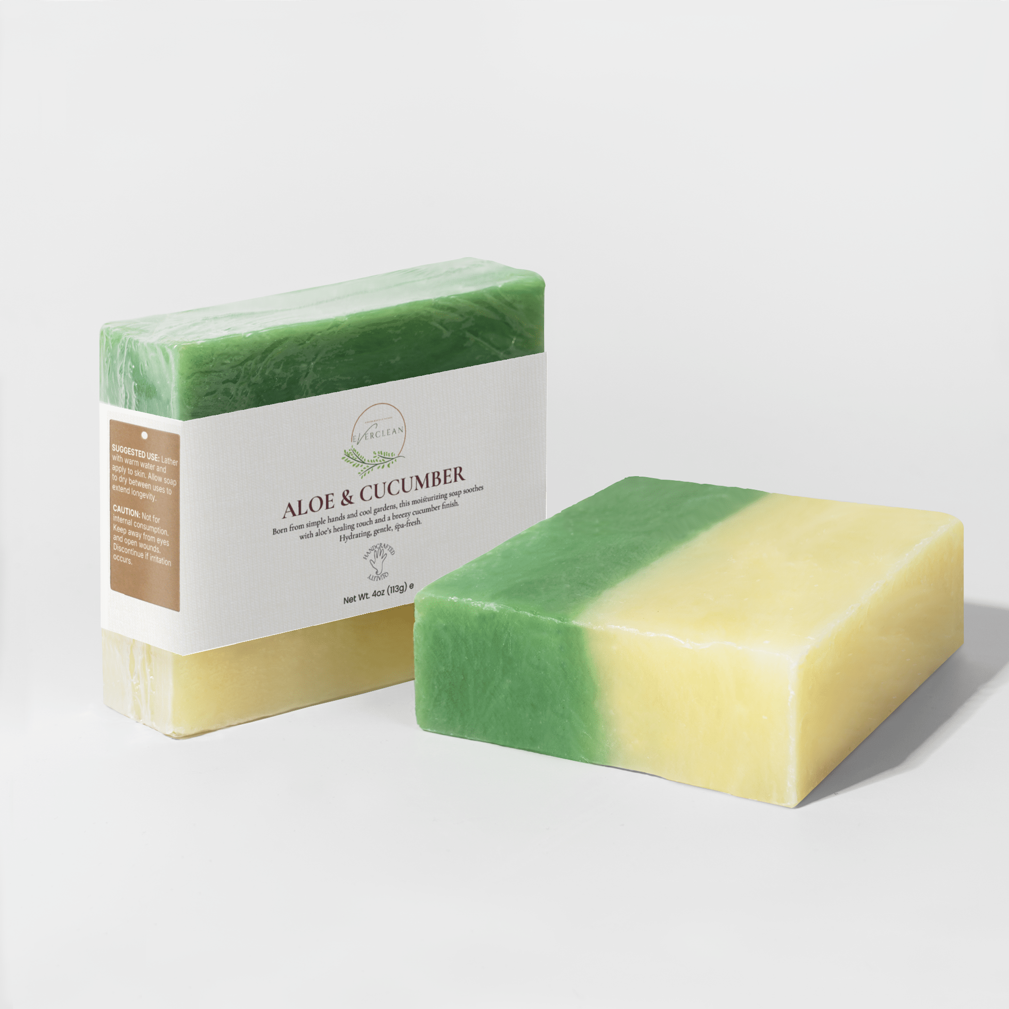 EverLiv Aloe & Cool Cucumber Soap - EverLiv LLC