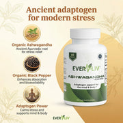 EverLiv Ashwagandha + Black Pepper - EverLiv LLC
