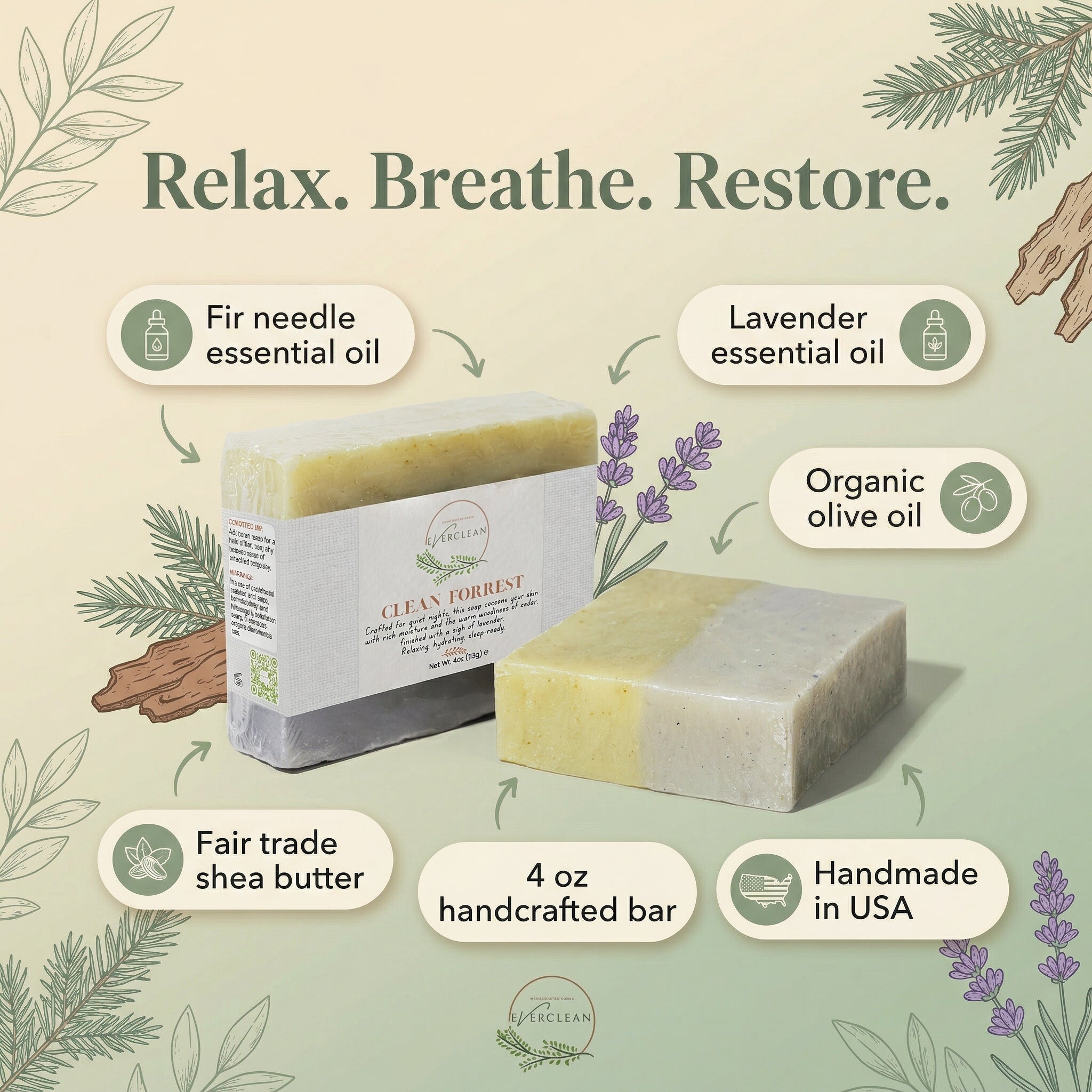 EverLiv Clean Forrest Soap - EverLiv LLC