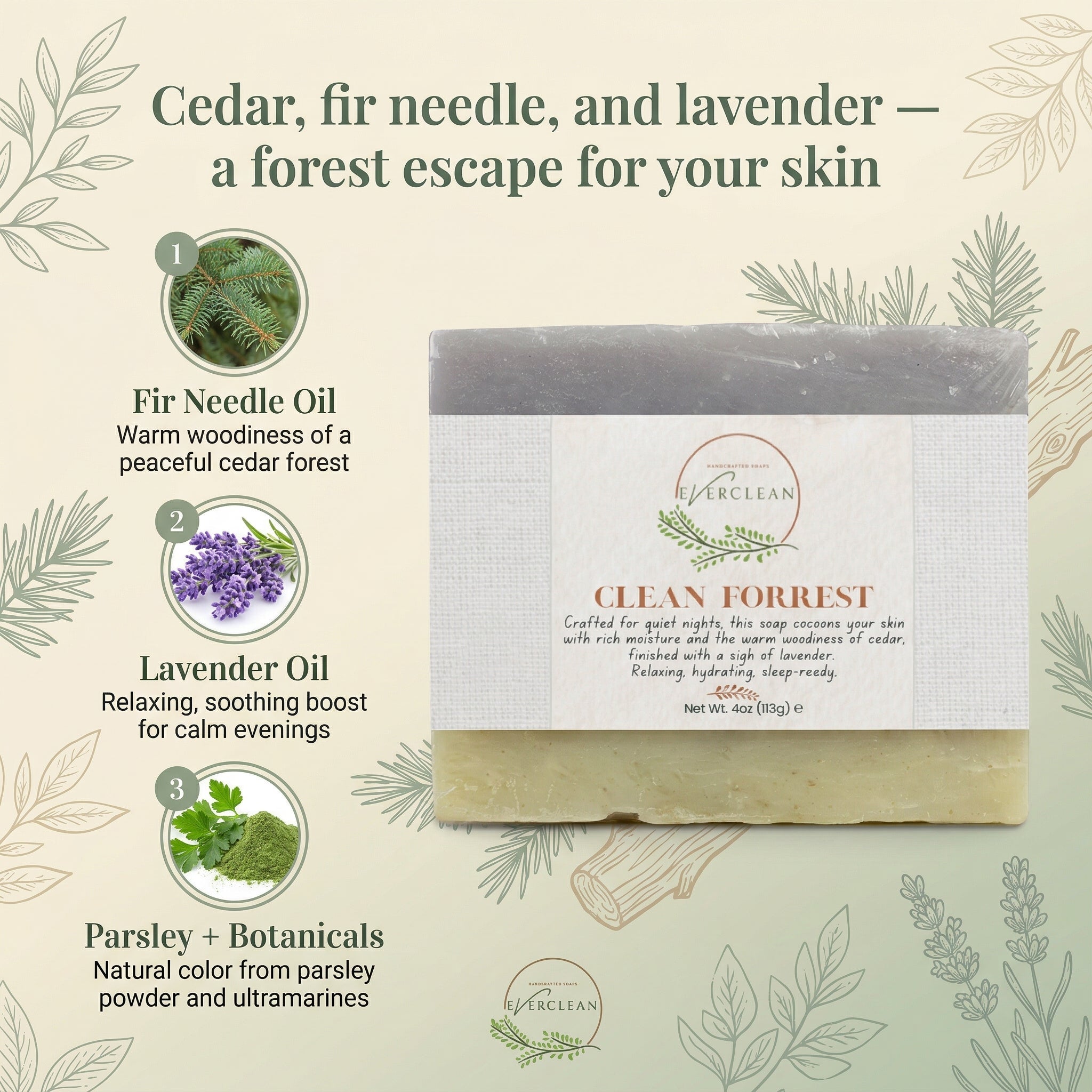 EverLiv Clean Forrest Soap - EverLiv LLC