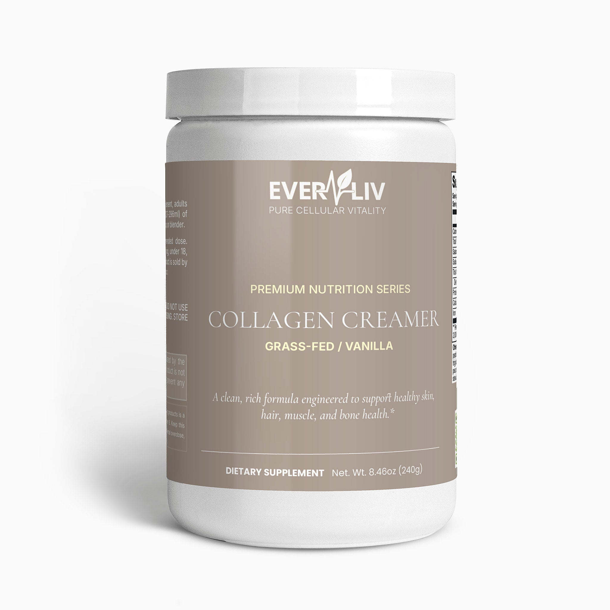 EverLiv - Collagen Creamer (Vanilla) - EverLiv LLC
