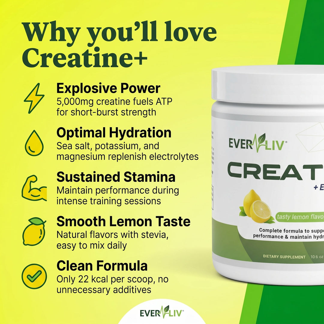 EverLiv Creatine+ Electrolytes - EverLiv LLC
