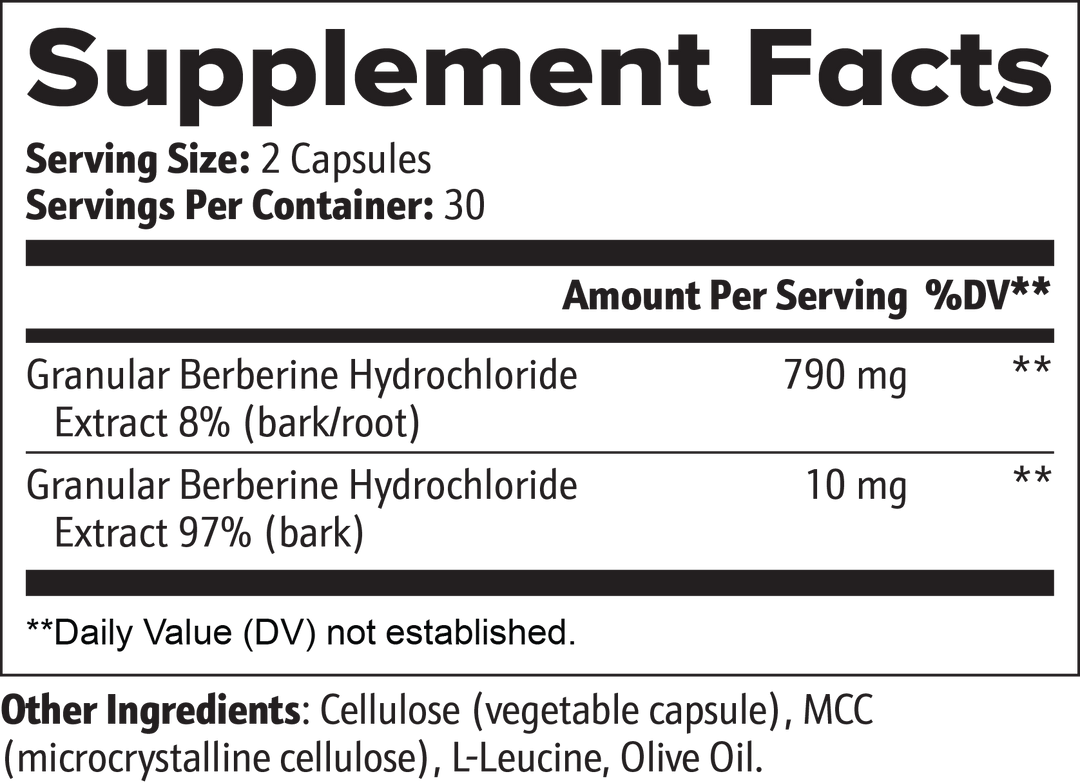 Everliv Granular Berberine - EverLiv LLC