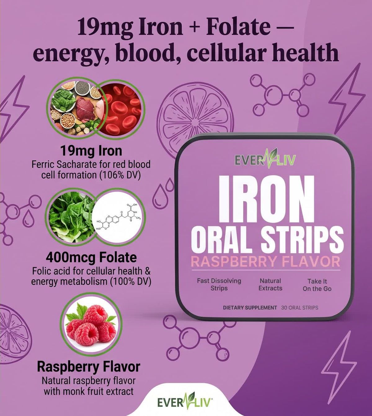 EverLiv Iron Strips - EverLiv LLC