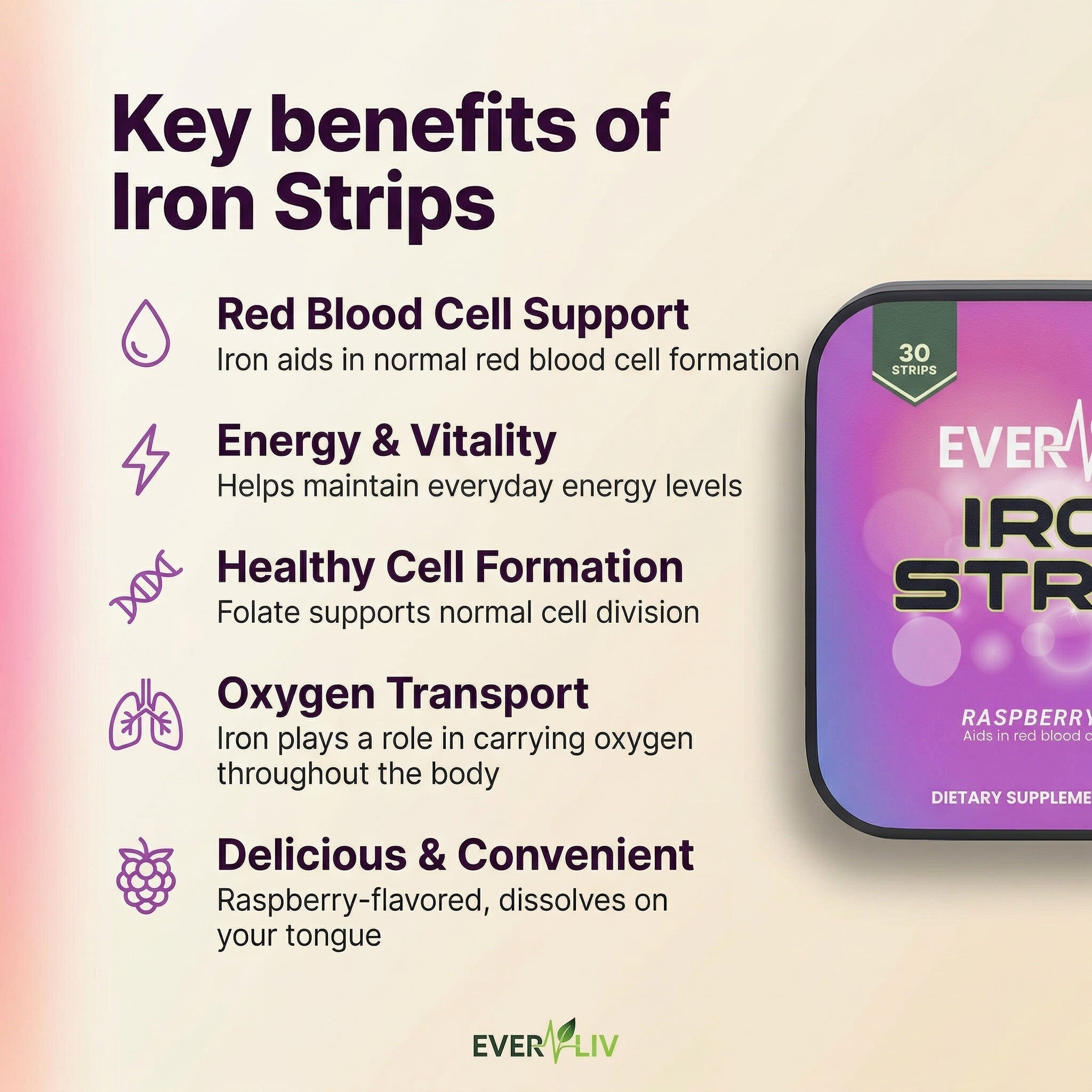 EverLiv Iron Strips - EverLiv LLC