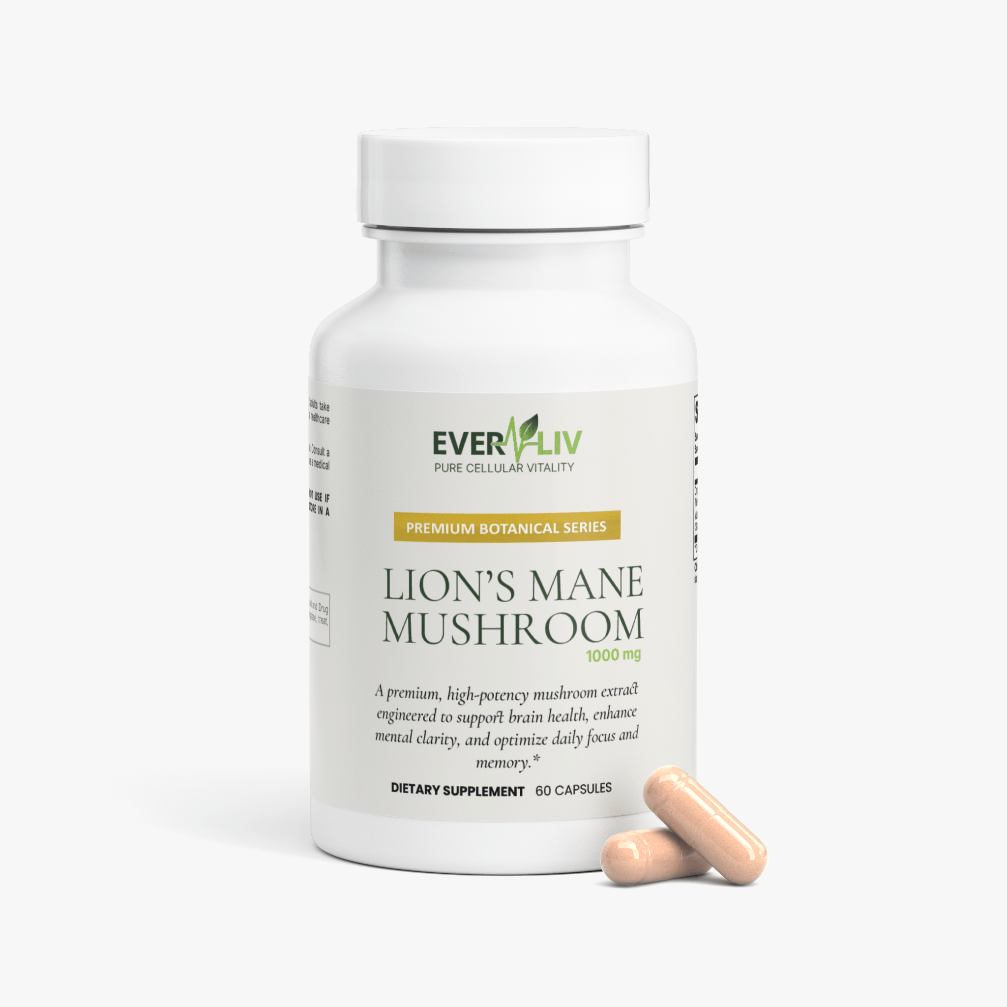 EverLiv Lion's Mane Mushroom - EverLiv LLC