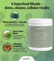 EverLiv Nature's Ultra Cleanse Smoothie Greens - EverLiv LLC