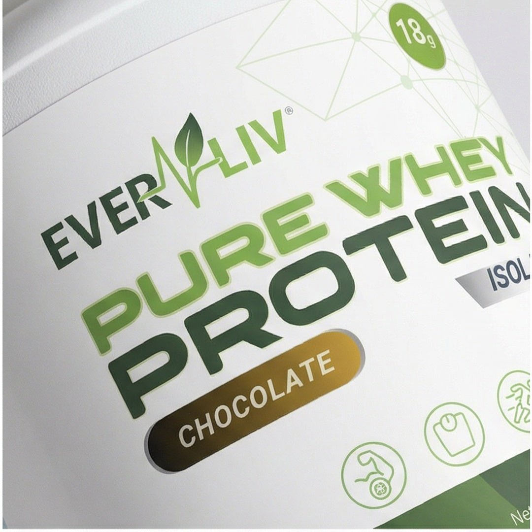 EverLiv Pure Whey Protein Isolate (Chocolate) - EverLiv LLC
