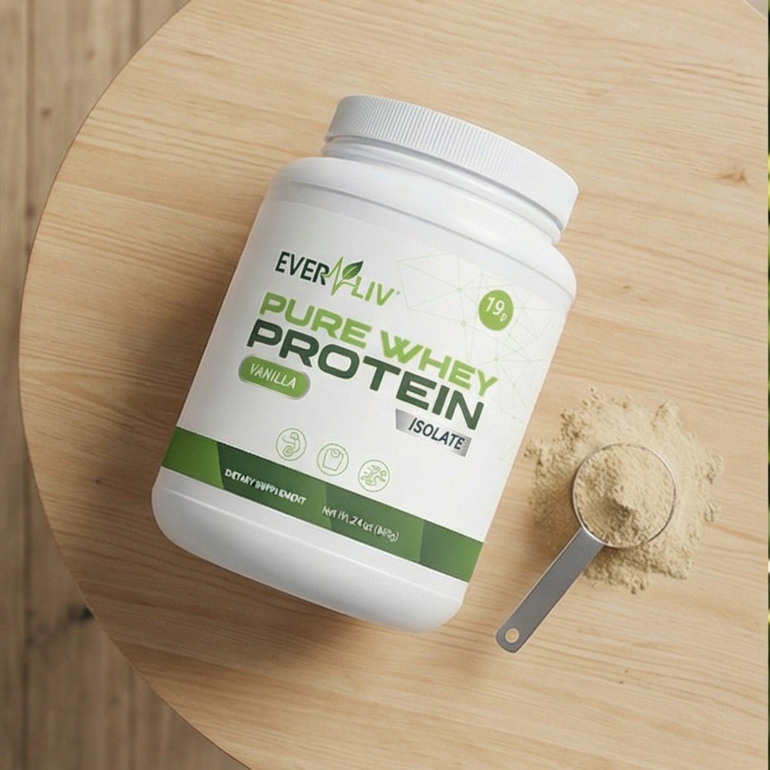 EverLiv Pure Whey Protein Isolate (Vanilla) - EverLiv LLC