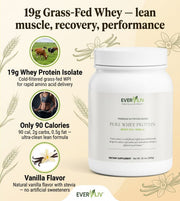 EverLiv Pure Whey Protein Isolate (Vanilla) - EverLiv LLC