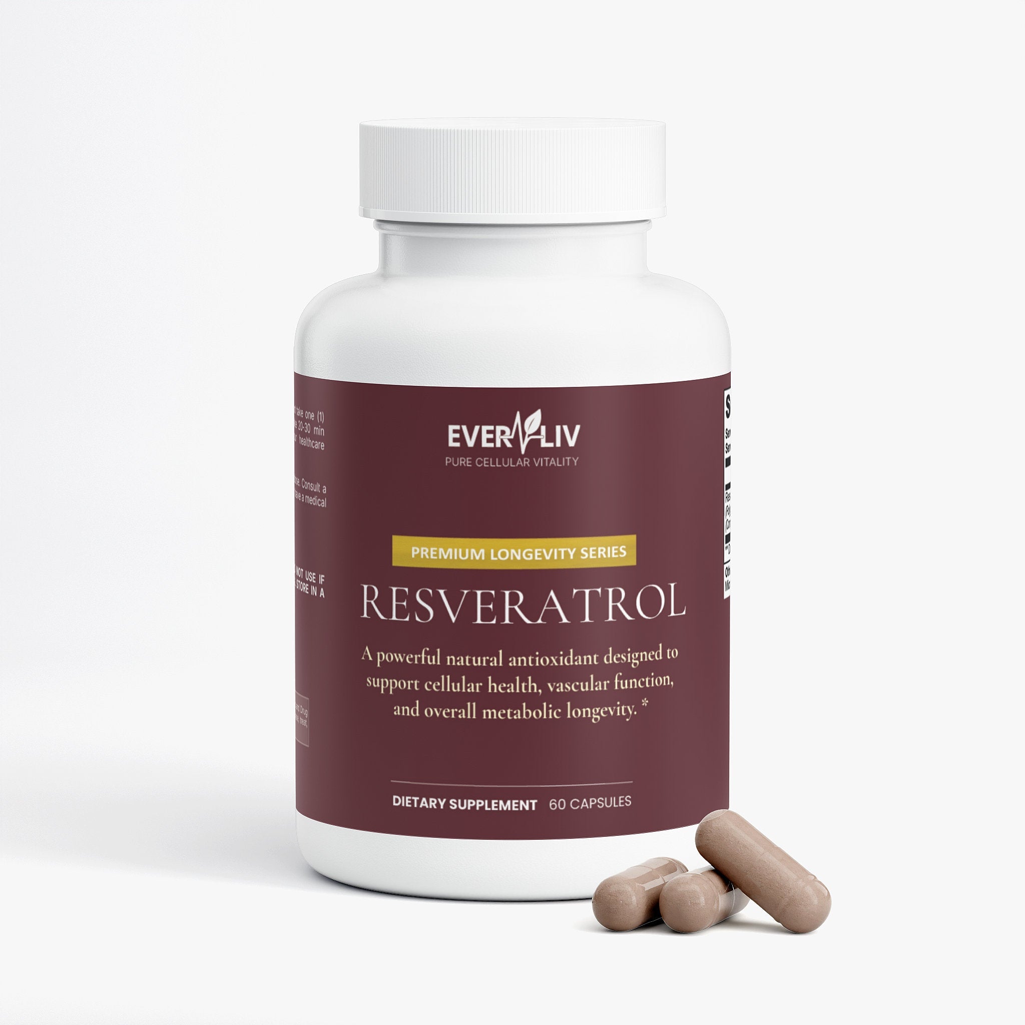 EverLiv Resveratrol 600mg - EverLiv LLC